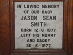 SMITH Jason Sean 1977-1977