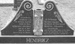 HENDRIKZ Hermanus Jacobus 1889-1962 & Martha Johanna CONRADIE 1897-1970