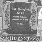 HUYSSTEEN Gert, van 1899-1975