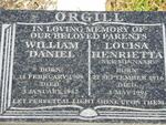 ORGILL William Daniel 1909-1982 & Louisa Henrietta MINNAAR 1916-1991
