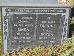 BOTHA Freddie F.J.J. 1919-1985 & Linda 1921-1983