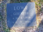 LOWE Gertrude 1906-1984