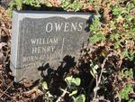 OWENS William Henry 1928-1983