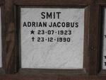 SMIT Adrian Jacobus 1923-1990
