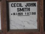 SMITH Cecil John 1920-1991