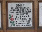 SMIT Susanna Elizabeth 1938-1997