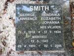 SMITH George Lawrence 1918-1980 & Hendrika Elizabeth Johanna VILJOEN 1924-2006