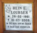 LOUBSER Hein E. 1961-2009