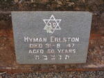 ERLSTON Hyman -1947