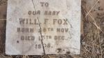 FOX Will. F. 1908-1908