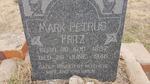 FRITZ Mark Petrus 1897-1946