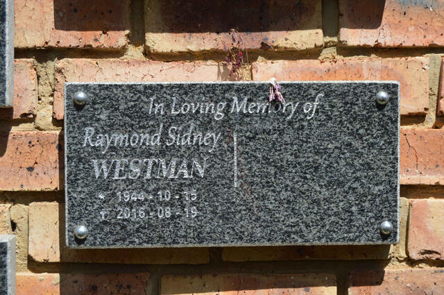 WESTMAN Raymond Sidney 1944-2016