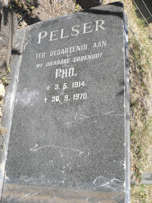 PELSER Phil 1914-1970