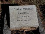 CAMPBELL Duncan Menzies 1912-1959