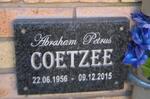COETZEE Abraham Petrus 1956-2015