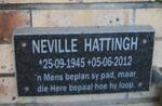 HATTINGH Neville 1945-2012