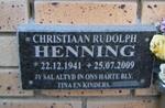 HENNING Christiaan Rudolph 1941-2009