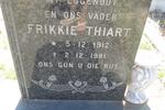 THIART Frikkie 1912-1981