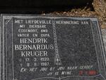 KRUGER Hendrik Bernardus 1920-1987
