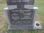 REX William Charles 1936-2007 & Anna Magdalena 1938-2010