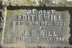WILL J.C. -1952 & Edith -1927
