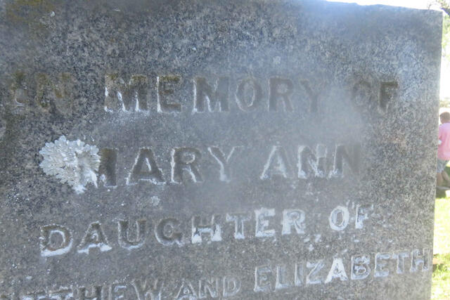 HAWKEN Mary Ann 1844-1879