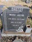 BREEDT Maria Jacoba nee BRITS 1846-1929