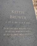 BRUWER Kitty 1911-2003