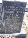 NORTJE Cornelius Petrus 1855-1933 & Catharina Maria KLUE 1857-1951