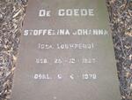 GOEDE Stoffelina Johanna, de nee LOUWRENS 1927-1970