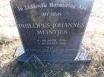 MEINTJES Phillipus Johannes 1945-2001