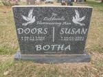 BOTHA Doors 1922-2007 & Susan 1931-2013