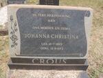 CROUS Johanna Christina 1893-1972