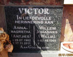 VICTOR Willem Johannes 1960- & Anna-Magrietha 1962-2011