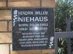 NIEHAUS Hendrik Willem 1952-2010