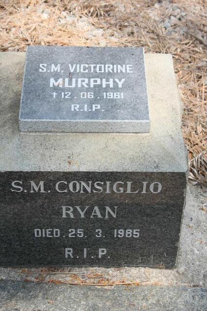 MURPHY Victorine -1961 :: RYAN Consiglio -1985