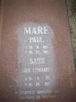 MARE Paul 1922-1993 & Sarie LOMBAARD 1916-1997