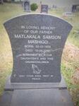 MASHIGO Matlakala Samson 1954-2010