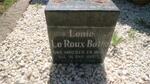 BOTHA Lenie, LE ROUX 1936-2006