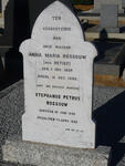 ROSSOUW Stephanus Petrus 1841-1892 & Anna Maria RETIEF 1838-1902