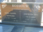 ROSSOUW Sarel Daniël Gottlieb 1924-2007 & Gertruida SLABBERT 1927-2000