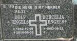 ENGELS Dolf 1952-2014 :: ENGELS Dorcelia 1953-