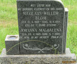 BLOM Nicolaas Willem 1889-1964 & Johanna Magdalena 1909-1985
