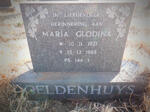GELDENHUYS Maria Glodina 1921-1985
