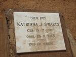 SWARTS Katrinna J. 1916-1938