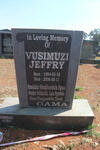 GAMA Vusimuzi Jeffry 1954-2008