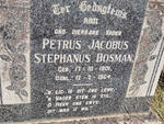 BOSMAN Petrus Jacobus Stephanus 1901-1964