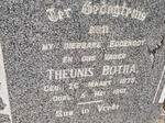 BOTHA Theunis 1879-1961