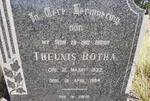 BOTHA Theunis 1923-1964