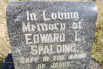 SPALDING Edward L.